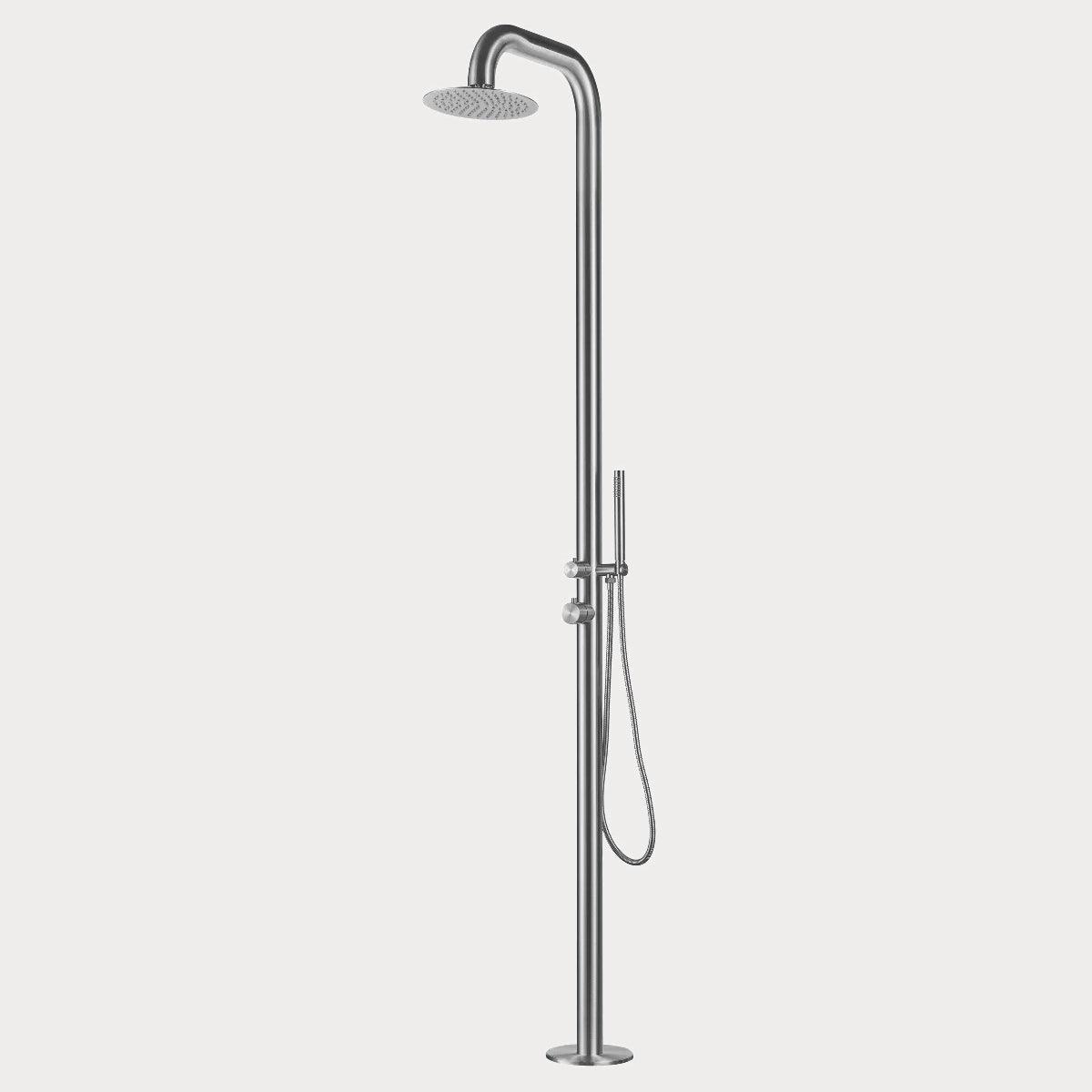 Stellar Build-Your-Own Outdoor Shower 316, Freestanding, Garden, Inox, Marine Grade, Outdoor, Shower, Stainless Steel